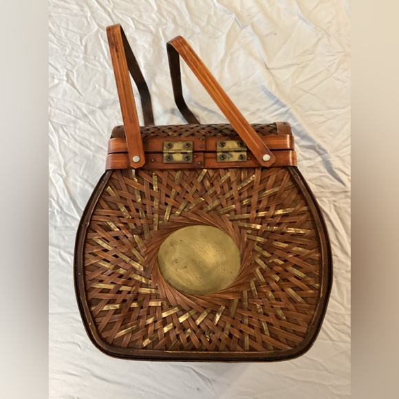 Vintage basket purse 👜 - Picture 2 of 12